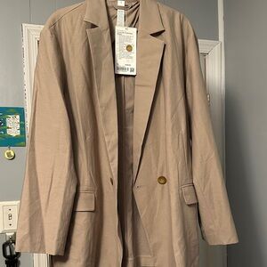 Lululemon Athletica Beige Blazer